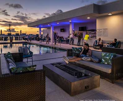 City’s first rooftop bar opens at Marriott hotel