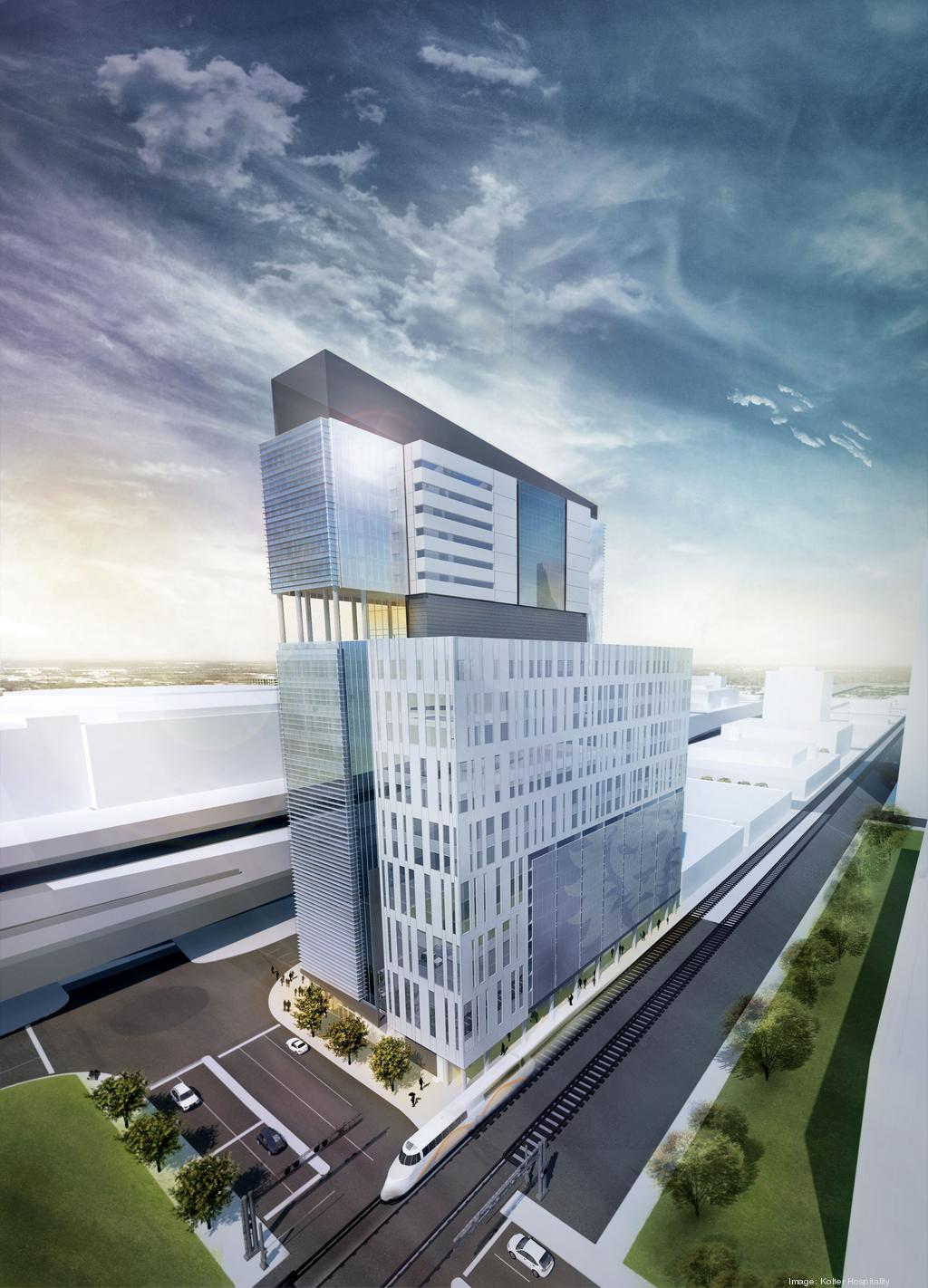 rendering of ac east tower